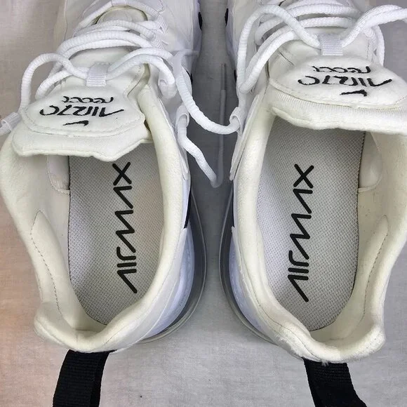 Nike Air Max 270 React Lightweight Sneaker US 10 CI3899-101 - Picture 8 of 10